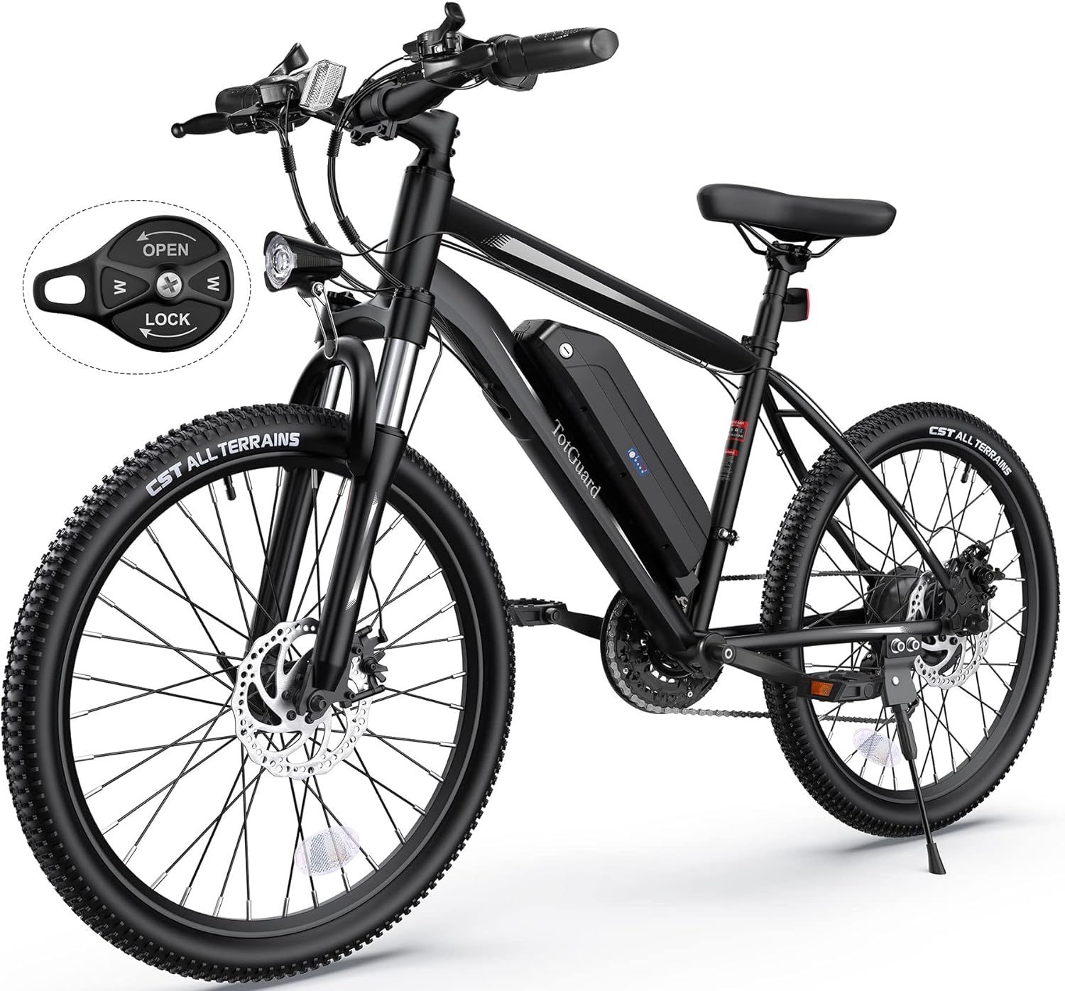 TotGuard 26" Electric Bike for Adults